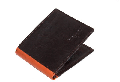 

Blackbuck Men Brown Genuine Leather Wallet(6 Card Slots)