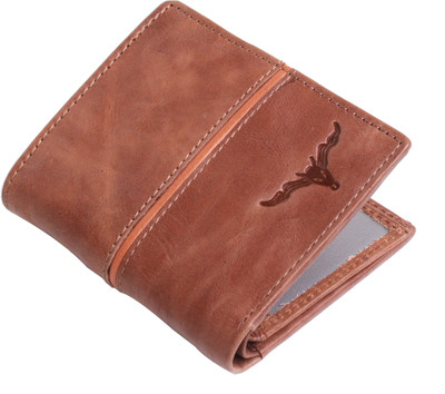 

Blackbuck Men Brown Genuine Leather Wallet(3 Card Slots), Tan