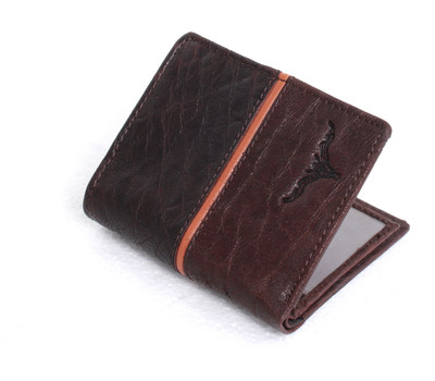 

Blackbuck Men Brown Genuine Leather Wallet(3 Card Slots)