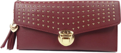 

SB Girls Brown Artificial Leather Wallet(6 Card Slots), Maroon
