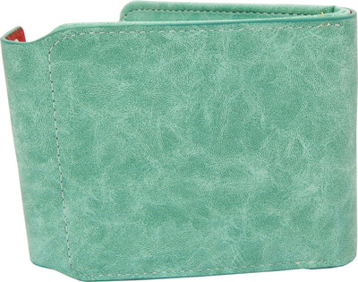 

Teenage Men Blue Artificial Leather, Fabric Wallet(7 Card Slots), Beige;blue