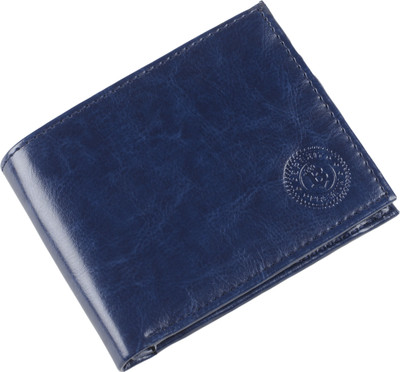 

Brexit Men Blue Artificial Leather Wallet(3 Card Slots)