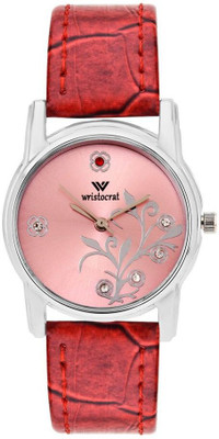 

Wristocrat WCM46 Genuine Leather Strap Watch - For Women