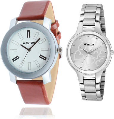 

Wanton White color official stylish women watch with white dial stylish and professional edx Exclusive collection watches Watch - For Boys & Girls