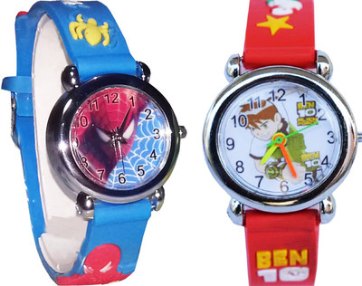 

Fashion Gateway Spiderman and Ben10 Kids Watch_FG29 (Also best for Birthday gift and return gift for kids) Watch - For Boys & Girls