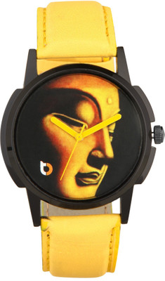Timebre GXYLW555 Black and Yellow Watch - For Men