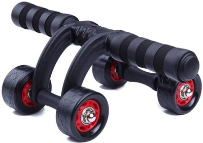 

JoyFit AB Roller Wheel Carving System, Multi Abdominal Core Exerciser for Fitness Training, Toning Back and Arms Exercise, Abdominal Wheel Exerciser for Men & Women Ab Exerciser(Black)