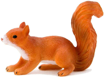 

Sirius Toys Mojo Fun 387032 Squirrel Running - Realistic Forest / Countryside Wildlife Toy Replica(Orange)