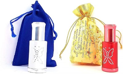 sun fragrances Ruh-E-Gulab Attar and Aseel Floral Attar(Rose, Natural, Floral, Sandalwood, Saffron, Citrus, Spicy)