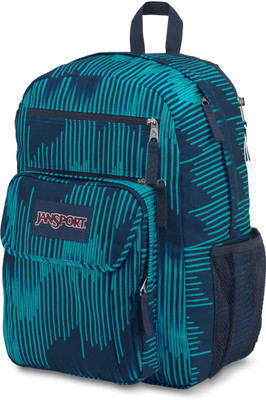 

JanSport Digital Student 38 L Laptop Backpack(Blue), Algiers blue running stripe