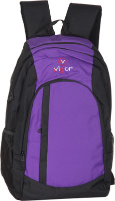 

Vigor FRONT LINE 30 L Backpack(Black, Purple), Red & white