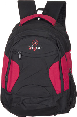 

Vigor LAPTOP BR 30 L Laptop Backpack(Black, Red), Red & white