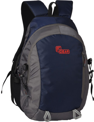 

F Gear Plush 25.0 L Laptop Backpack(Multicolor), Grey;navyblue