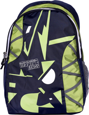 

Inspire Bags Graffiti Waterproof Backpack(Green, 30 L)