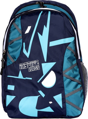 

Inspire Bags Graffiti Waterproof Backpack(Light Blue, 30 L)