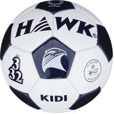 

HAWK Kidi, Shiny, Size  Football - Size: (Pack of 1, White, Black