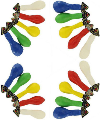 

mishra trader Solid balloon 20 Balloon(Multicolor, Pack of 20)