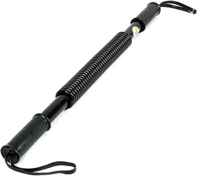 

ZEVORA Power Twister Heavy Duty Bar Exercise Equipment for Upper Body and ARM Strengthening Workouts Triceps Bar(Black)