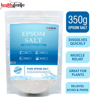 

Healthgenie Epsom Salt for Relaxation and Pain Relief, 350g(350 g)