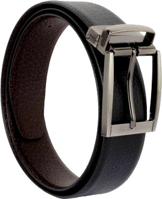 

Tamanna Men Formal Brown, Black Genuine Leather Reversible Belt, Black;brown