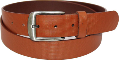 

Torque Dzinte Men Formal Tan Genuine Leather Belt
