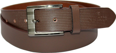 

Torque Dzinte Men Formal Brown Genuine Leather Belt