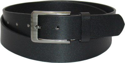 

Torque Dzinte Men Formal Black Genuine Leather Belt