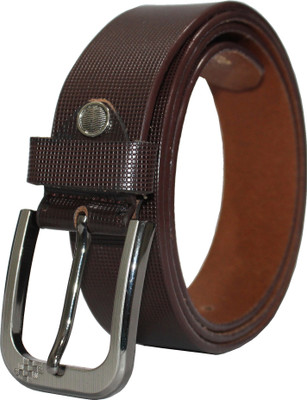 

Torque Dzinte Men Formal Brown Genuine Leather Belt