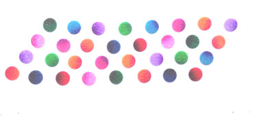 

Shri Ji Collection Multi color Shiny Round Shape Bindi Forehead Multicolor Bindis(Fancy)