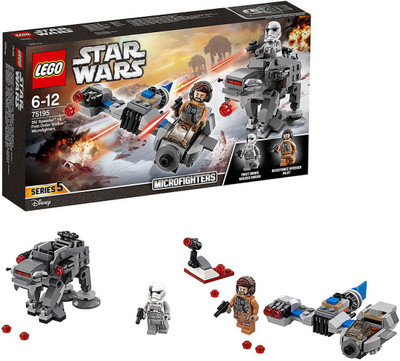 

Lego Ski Speeder vs. First Order Walker Microfighters 75195 - For 6+ Years (216 Pcs)(Multicolor)