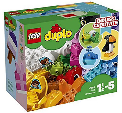 

Lego Fun Creations 10865 - Block Toyset For 2+ Year Kids(Multicolor)