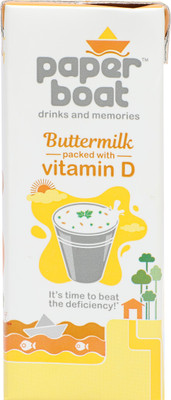 

Paper Boat Vitamin D Buttermilk(180 ml)