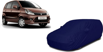 Spellio Car Cover For Maruti Suzuki Zen Estilo (With Mirror Pockets)(Blue)