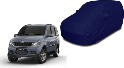 Affron Car Cover For Mahindra Quanto (With Mirror Pockets)(Blue)