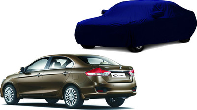 Affron Car Cover For Maruti Suzuki Ciaz (With Mirror Pockets)(Blue)