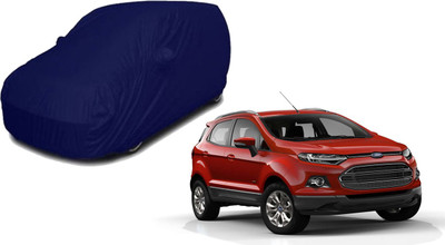 Spellio Car Cover For Ford Ecosport (With Mirror Pockets)(Blue)