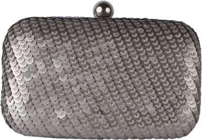 

Rezzy Party, Formal, Casual Silver Clutch