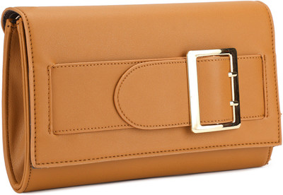 

E2O Party Brown Clutch