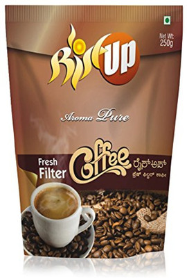 

RiseUpCoffee RiseUp Aroma Pure Fresh Filter Coffee Powder, 250 g Filter Coffee 250 g(Caramel Flavoured)