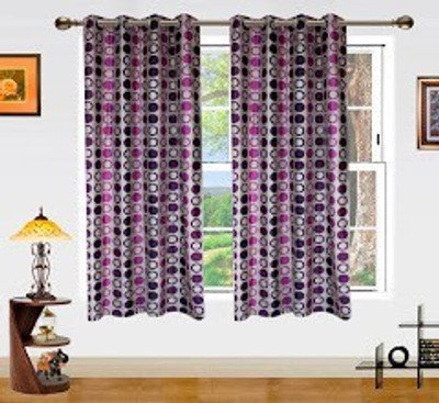 6% OFF on Dekor World 150 cm (5 ft) Polyester Window Curtain (Pack Of 2)(Geometric, Purple) 6% OFF on Dekor World 150 cm (5 ft) Polyester Window Curtain (Pack Of 2)(Geometric, Purple)