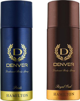 

Denver DEO ROYAL OUD & PRIDE Deodorant Spray - For Men(315 ml, Pack of 2)