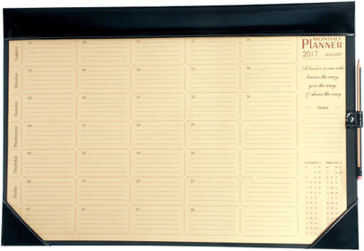 

Sukeshcraft 1 Compartments wood Month Calendar(Black)