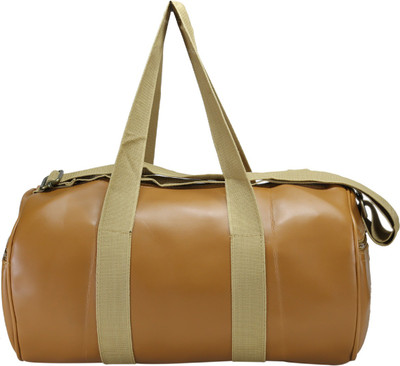 

Desence Women & Girls Stylish Genuine Leather Duffle Cum Gym Bag Travel Duffel Bag Gym Bag(Brown)