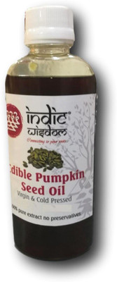 

IndicWisdom Edible Pumpkin Seed oil Extract Oil Plastic Bottle(200 ml)
