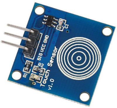 

Robocraze TTP223B Digital Touch Sensor Capacitive Touch Switch Module Electronic Components Electronic Hobby Kit