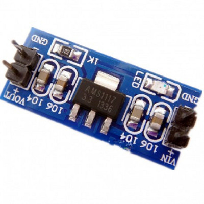 

SunRobotics AMS1117 3.3V DC STEP-DOWN VOLTAGE REGULATOR CONVERTOR Electronic Components Electronic Hobby Kit