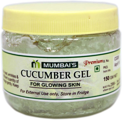 

Mumbai agro Cucumber Gel 150 GM Premium Quality 100% Pure & Herbal(150 g)