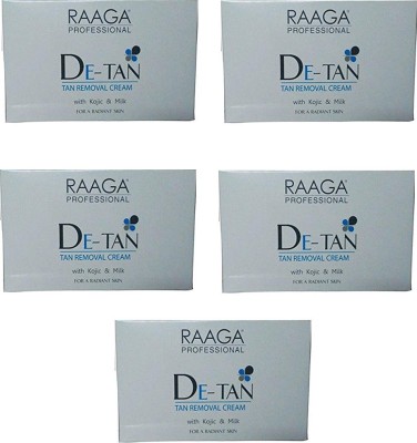 

raaga Professional De-Tan, Tan Removal Cream (Pack of 5)(450 g)