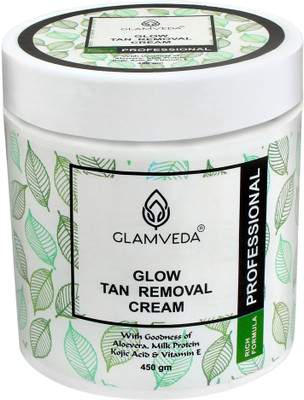 

Glamveda Glow Tan Removal Cream Professional pack(450 g)