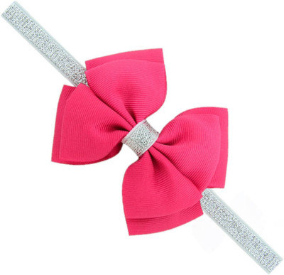

ADS_Trendyzones Baby Headbands Hairband Grosgrain Ribbon Boutique Bow Bowknot for Girls Newborn Teens Infant Toddler Hair Bands Head Band, Hair Band, Hair Clip(Pink)